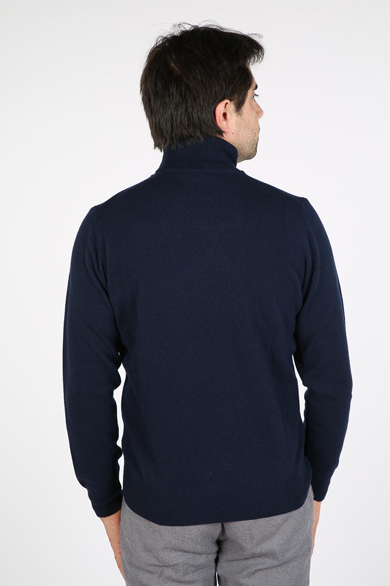 1stAmerican Maglia Dolcevita Uomo in Cashmere e Seta - Pullover Collo 1stAmerican Maglia Dolcevita Uomo in Cashmere e Seta - Pullover Collo