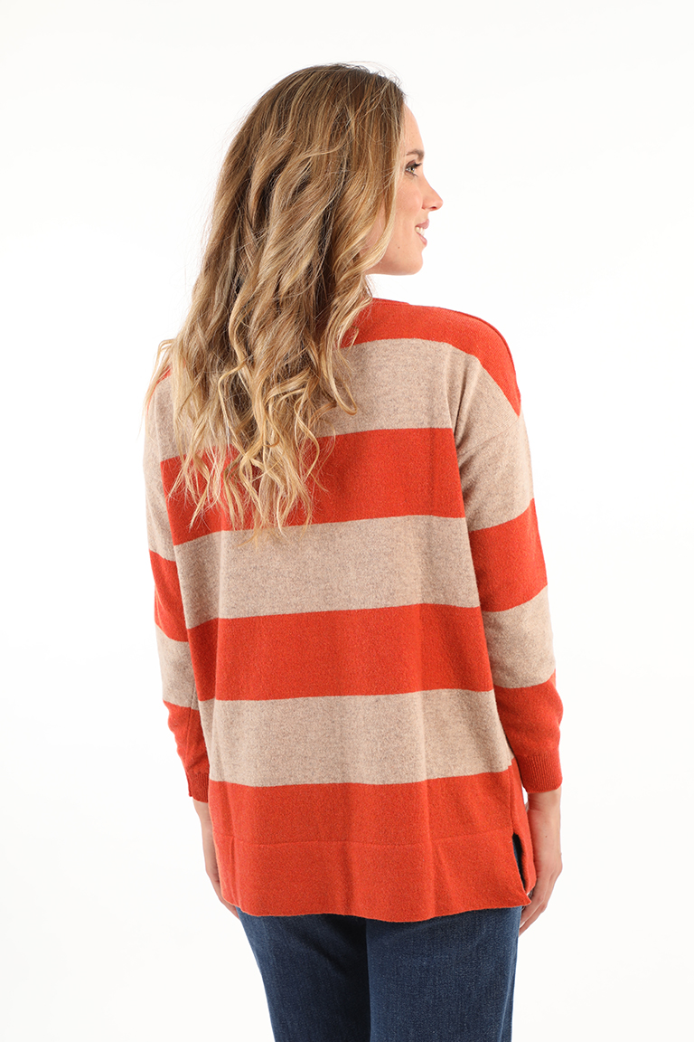 Ancapelion Maglione da donna casual a maniche lunghe lavorato a