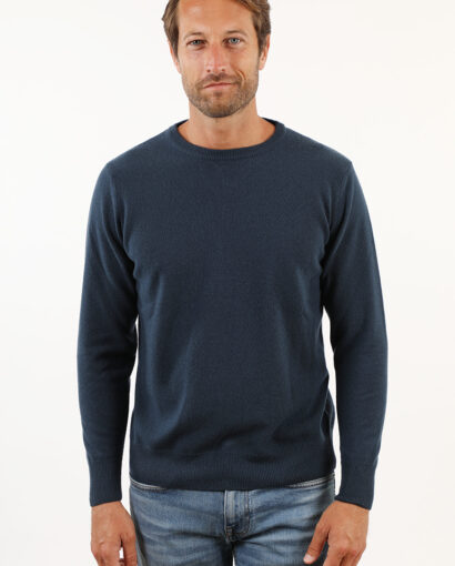 Girocollo da uomo in lana merinos e cashmere - Giro Uomo Canada