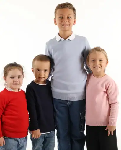 Girocollo in lana e cashmere unisex bimba/o -  Giro Canada