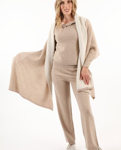 Completo giro volant 80/20 + pantalone palazzo