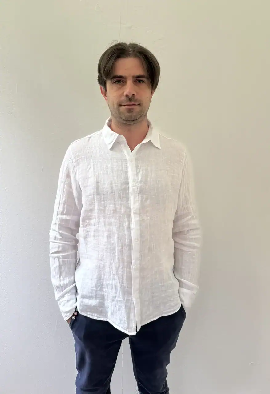 Camicia da uomo in puro lino – Camicia Giotto
