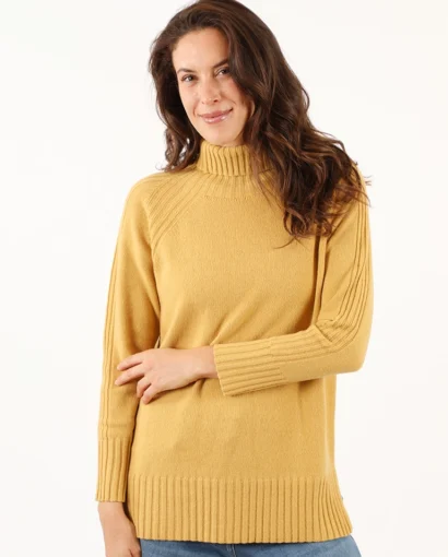 Maglione a dolcevita over in puro cashmere - Dolcevita Ivana