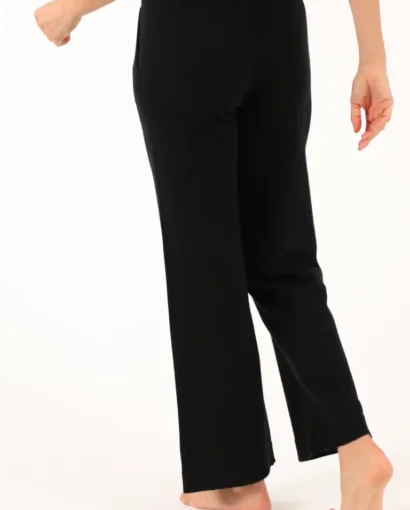 Pantaloni caldi a palazzo in lana - Panta Clara